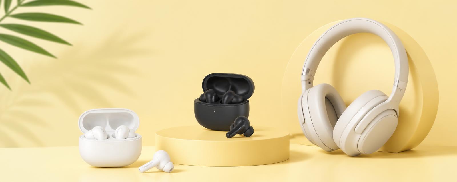 Audio sale on earbuds and headphones